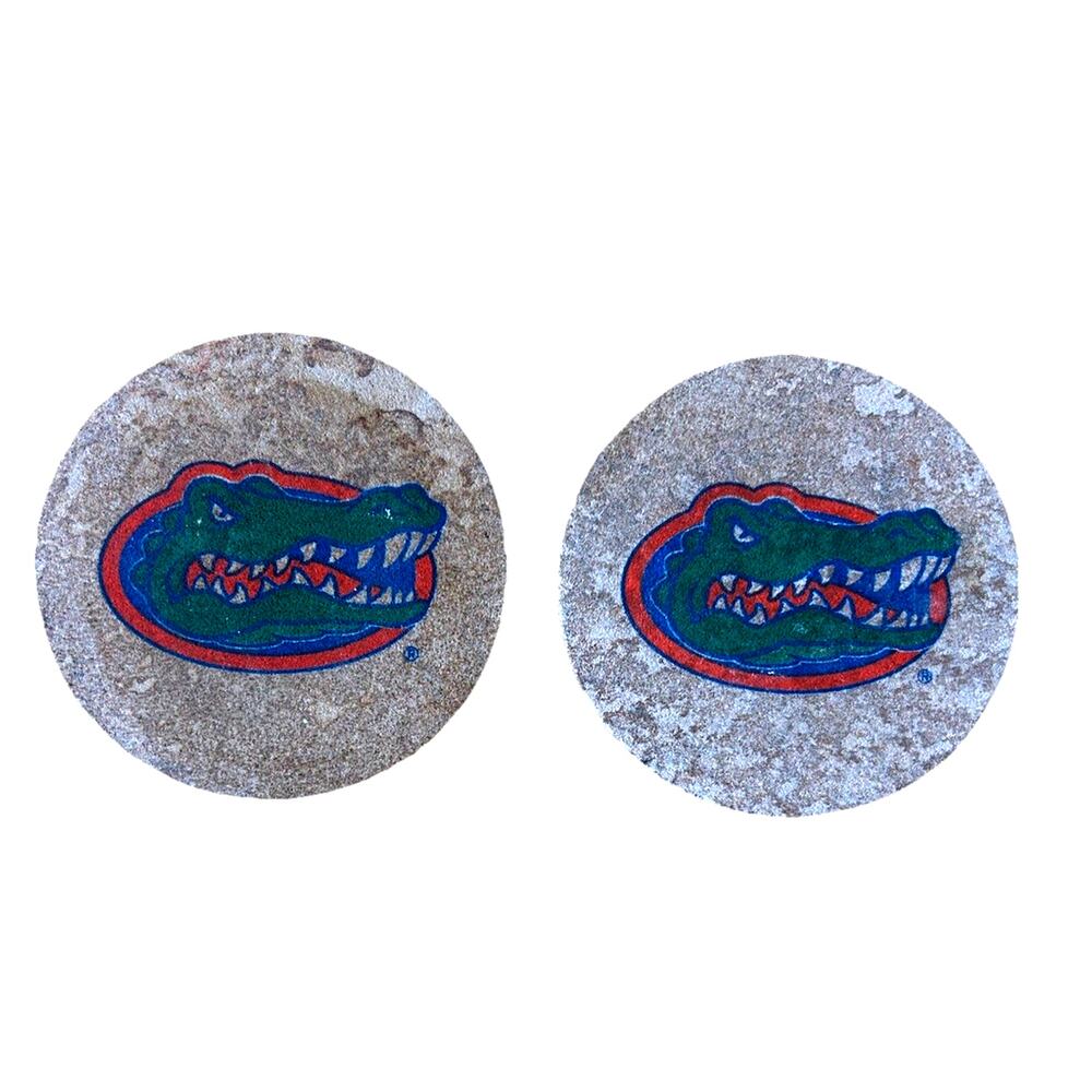 Florida Gators Stone Drink Coasters (2) Officially Licensed NCAA Product Heavy